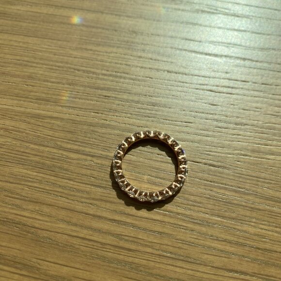 Brilliant Earth Riviera 2 cwt Lab Diamond Ring in 14k Rose Gold size 6.5 💍 - Picture 9 of 9